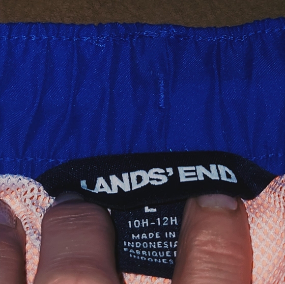 Land's end boys swim trunks size large husky NWOT - Picture 3 of 3